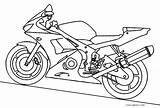Pages Coloring Police Motorcycle Getcolorings sketch template
