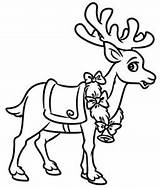 Renas Reindeer Colorir Rudolph Source sketch template