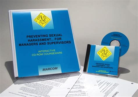 sexual harassment for managers and supervisors interactive cd rom