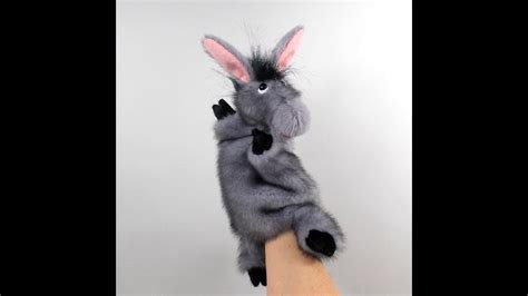 donkey toy hand puppet youtube