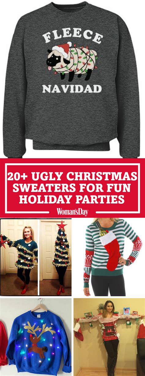 23 ugly christmas sweater ideas to buy and diy tacky