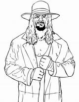 Undertaker Wrestling sketch template