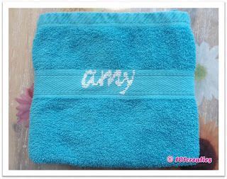 handdoek personaliseren zelf borduren handdoeken borduren