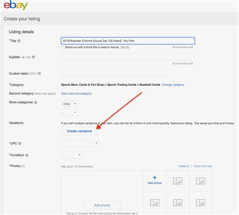list multiple items  ebay detailed guide jan