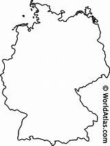 Deutschlandkarte Skizze Umriss Outlines Escudo Leere Landkarte Worldatlas Quizz Atlas Memrise Obige Formes sketch template