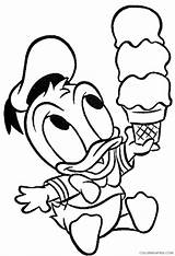 Donald Duck Baby Ice Cream Coloring4free Coloring Pages Related Posts sketch template