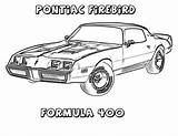 Coloring Pages Muscle Car Cars Hot Rod Print Pontiac Firebird Printable American Dodge Classic Charger Library Clipart Popular Comments sketch template