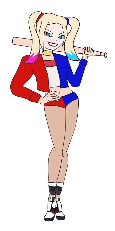Suicide Squad Harley Quinn Dc Animated Art Style By