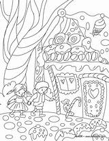 Gretel Hansel Coloring Pages Tales Grimm Fairy Da Colorare Und Tale Drawing Printable Di Hänsel Stories Getcolorings Getdrawings Visit House sketch template