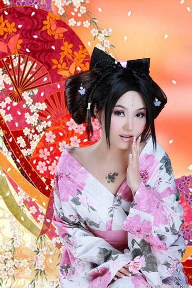 Japanese Kimono Beautiful Wonderful Girls Photos