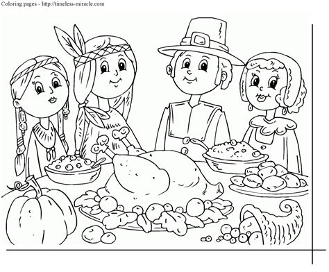 thanksgiving coloring pages  printable timeless miraclecom