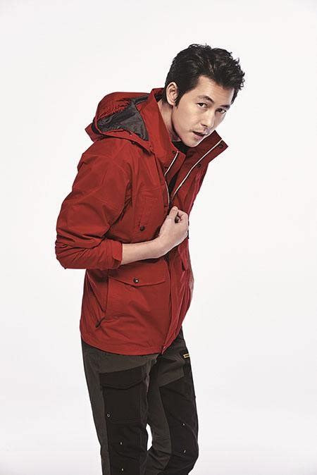 wandering thoughtsmy  world jung woo sung pictorial  outdoor brand
