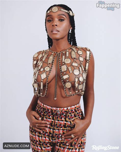 Janelle Monaes Sexy And Topless Photoshoot In Rolling Stone Magazine