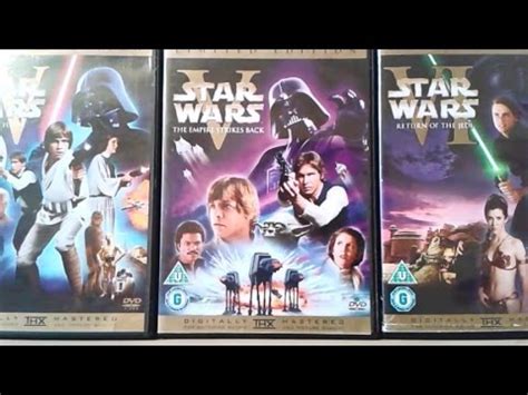 star wars original trilogy dvd review youtube