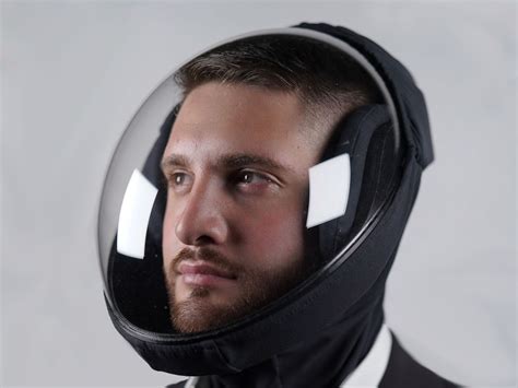 this 199 acrylic helmet with hepa filters powered by fans designed to