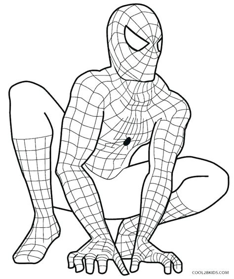 black spiderman coloring pages  getcoloringscom  printable