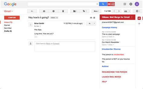 How To Mail Merge Gmail