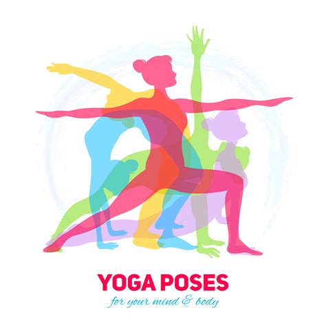 yoga fitness concept  vector art  vecteezy