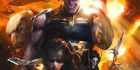 new avengers infinity war promo art highlights the villains