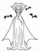 Vampiro Kolorowanki Wampir Colorier Vampires Bats Bestcoloringpagesforkids sketch template