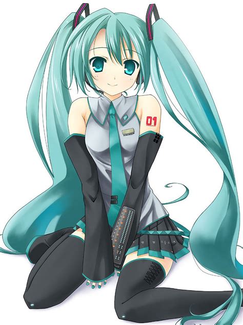 hot girl vocaloid hatsune miku anime poster my hot posters