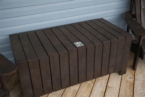 ana white outdoor storage box diy projects