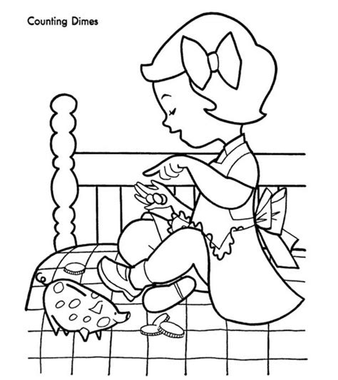 money coloring pages  printables momjunction