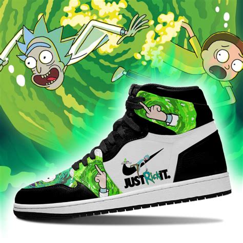 Rick And Morty Just Rick It Air Jordan Custom Shoes M308