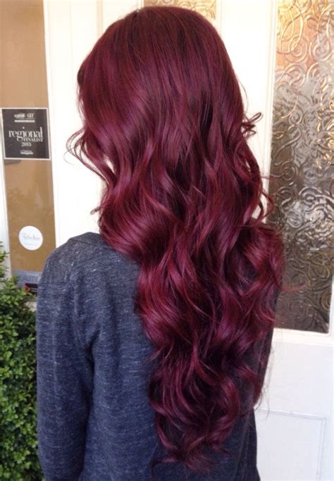 shades  burgundy hair color   eazy glam