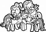 Coloring Pages Group People Hug Pony Little Imagine Crowd Getcolorings Color Printable Falcons Atlanta sketch template