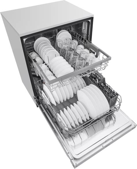 lg ldfst   full console built  dishwasher   place setting capacity  wash