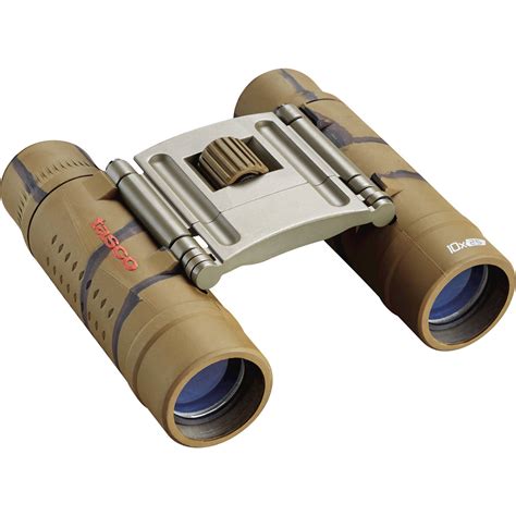 tasco  essentials compact binoculars brown camo