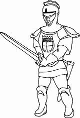 Coloring Knight Medieval Knights Pages Sword Fighting Drawing Shield Kids Adults Ages Middle Printable Color Princess Clipart Getcolorings Print Getdrawings sketch template