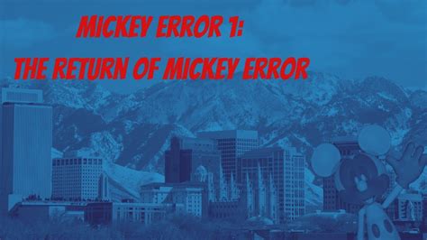 eas scenario  mickey error   return  mickey error youtube