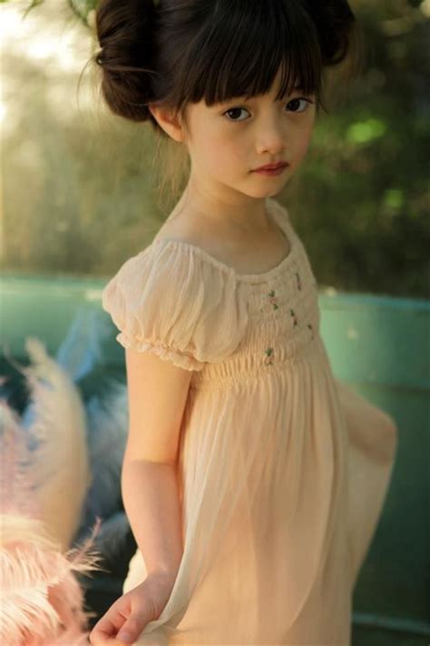 アジアで最も美しく可愛い幼女（日本・中国・韓国少女画像） Peach Flower Girl Dress Flower Girl