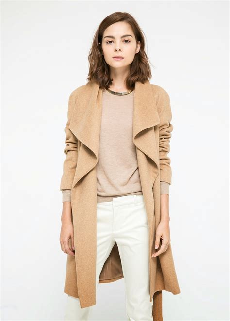 beautiful    camel coat trend autumn winter