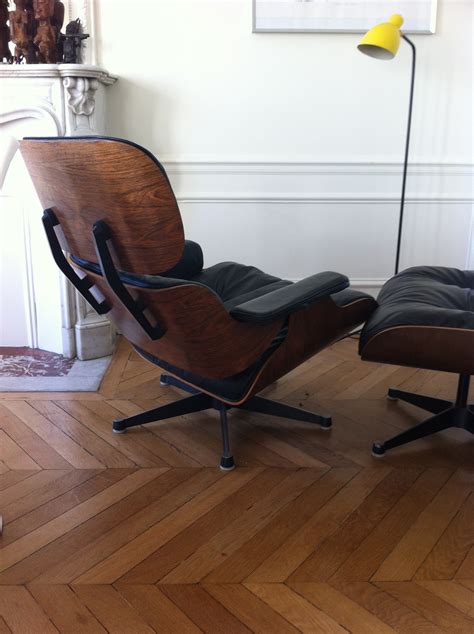 fauteuil lounge chair eames edition herman miller latelier  boutique vintage achat