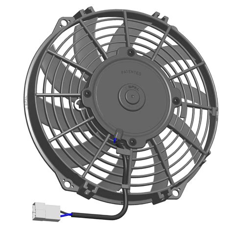 spal universal  suction raidiator cooling fan mm   va apc  ebay