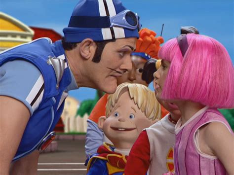 lazytown the thud