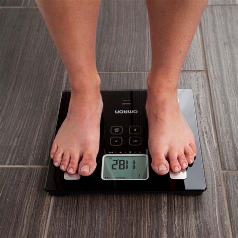 Weight And Body Fat Percentage Scale Omron Bcm 500