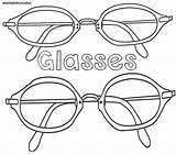 Coloring Sunglasses Pages Glasses Getcolorings Glass Printable sketch template