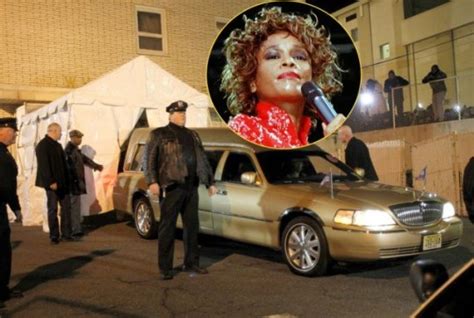 whitney houston s body arrives home as doctors set to be quizzed