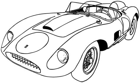sports car printable coloring page sports car coloring page