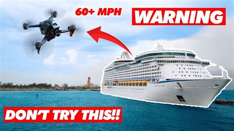 royal caribbean   fly  racing drone   cruise ship youtube