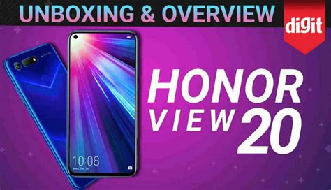 unboxing  quick    honor view  digitin