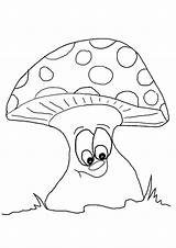 Mushroom Coloring Pages Printable Books Categories Similar sketch template