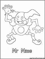 Mime Mr Coloring Pages Fun sketch template