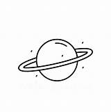 Planets Uranus sketch template