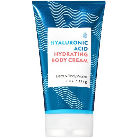 Bath And Body Works Water Hyaluronic Acid Hydrating Body Cream 8 Ounce