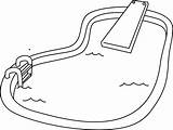 Clipart Clip Swimming Pool Library Cliparts sketch template